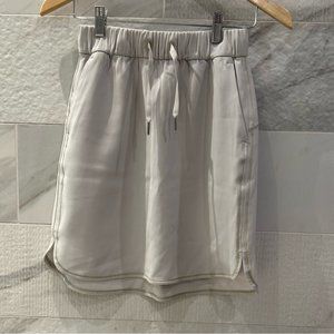 lululemon athletica Cream Mini Skirt